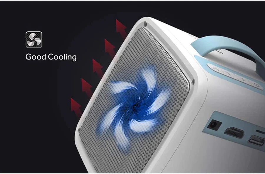 Portable HD Projector – Home Cinema & Outdoor Entertainment (Perfect for Kids and Family) Shop N Cart