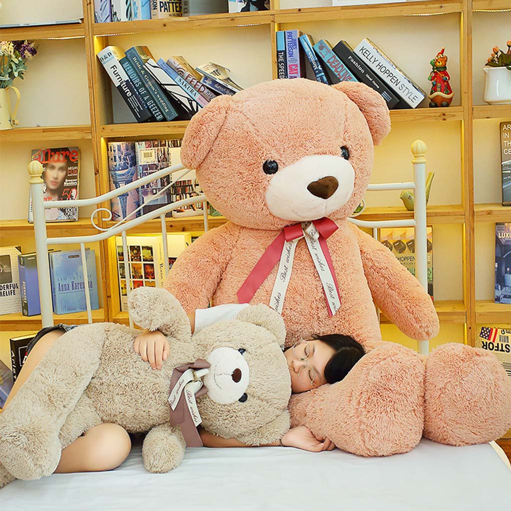 TEDDY BEAR 120 CM-BEIGE Shop N Cart