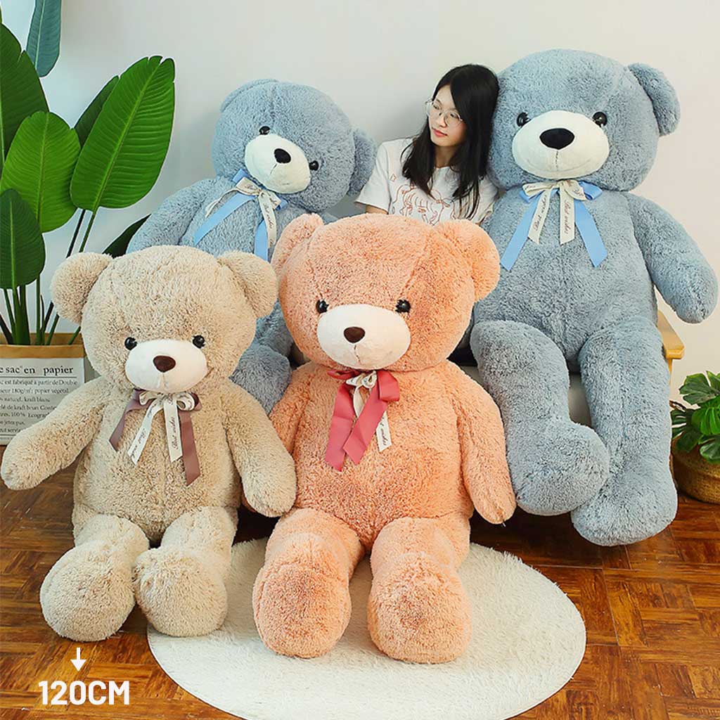 TEDDY BEAR 120 CM-BEIGE Shop N Cart