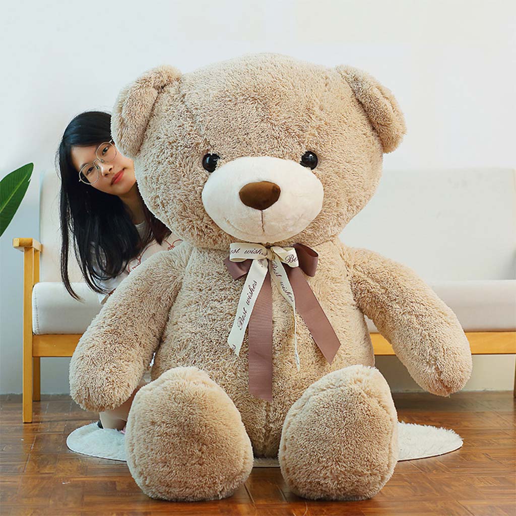 TEDDY BEAR 120 CM-BEIGE Shop N Cart