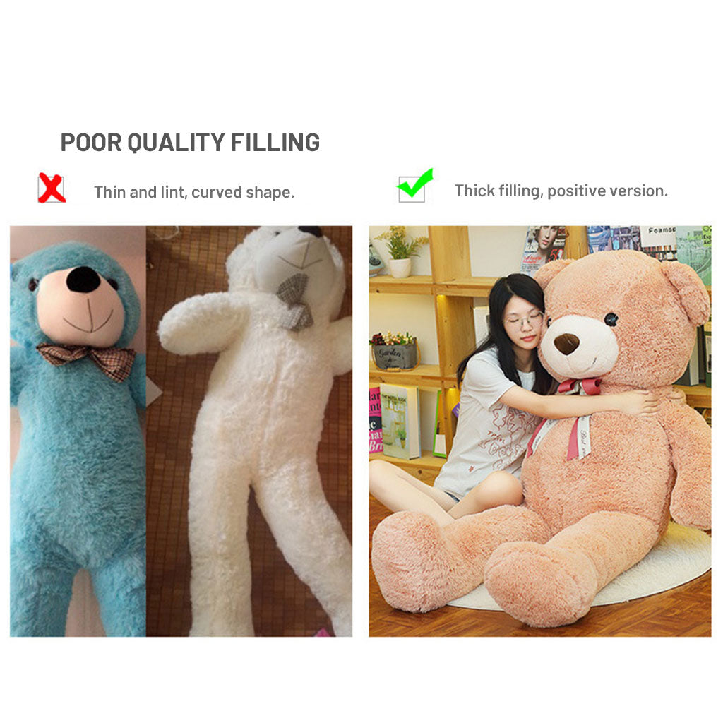TEDDY BEAR 120 CM-BEIGE Shop N Cart