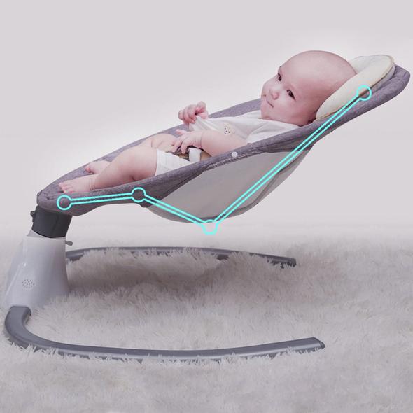 Baby Electric Swing Chair Ultimate Comfort & Safety for Your Little One Shop N Cart