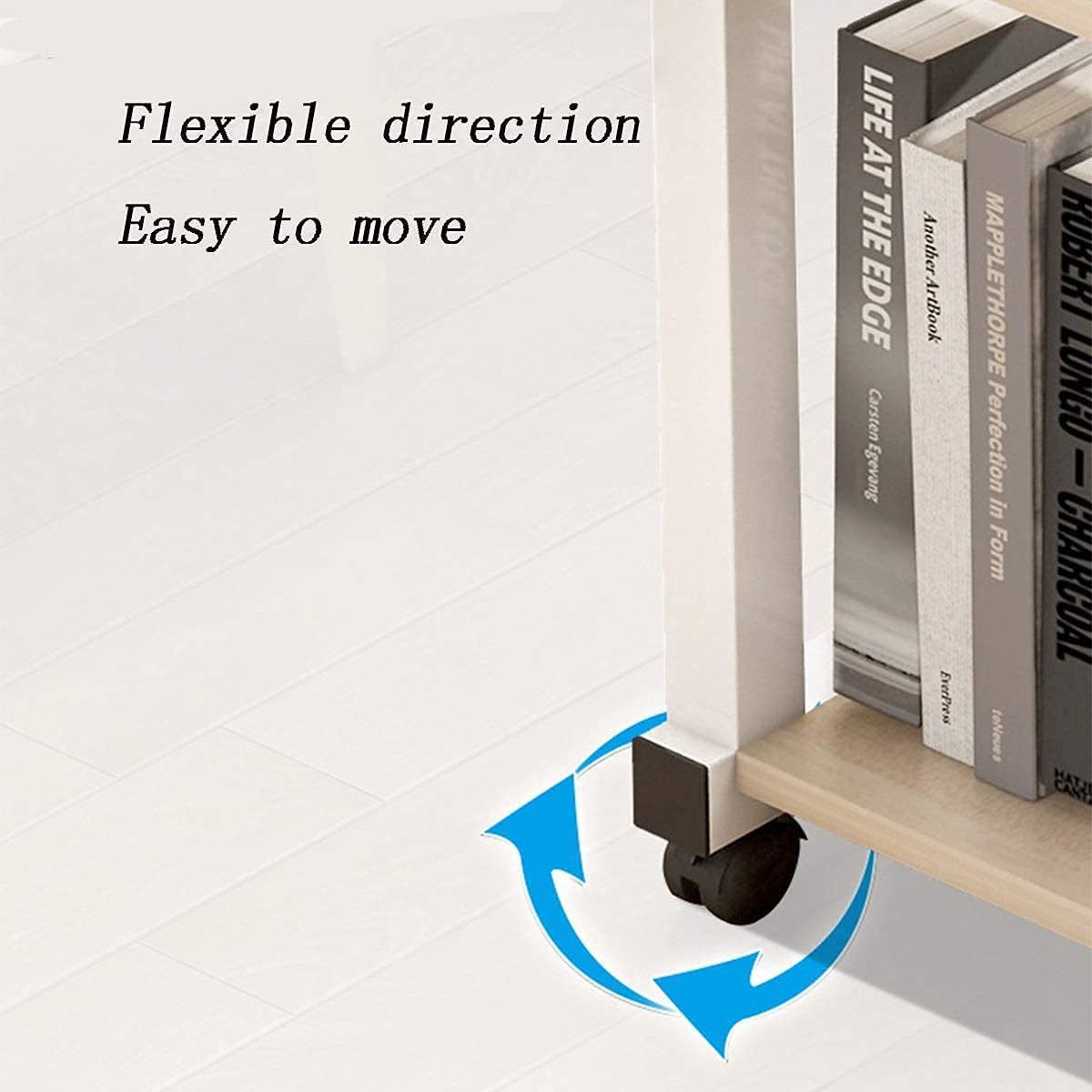 Over-Bed Laptop Table with Adjustable Height & Double Shelves - Perfect for UAE Homes Shop N Cart