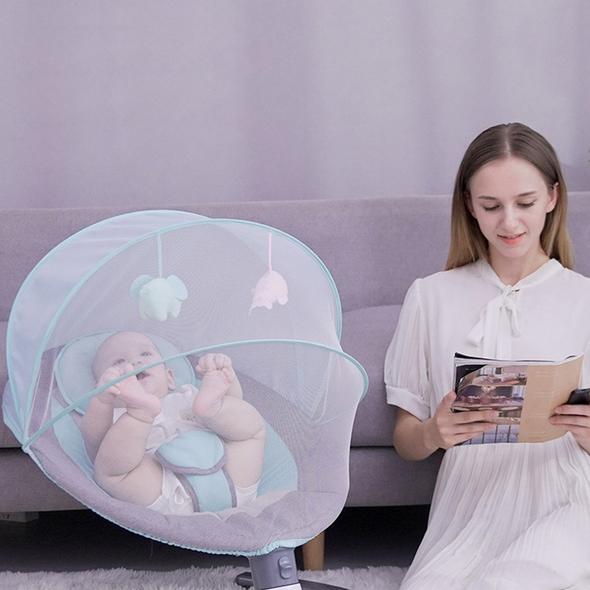 Baby Electric Swing Chair Ultimate Comfort & Safety for Your Little One Shop N Cart