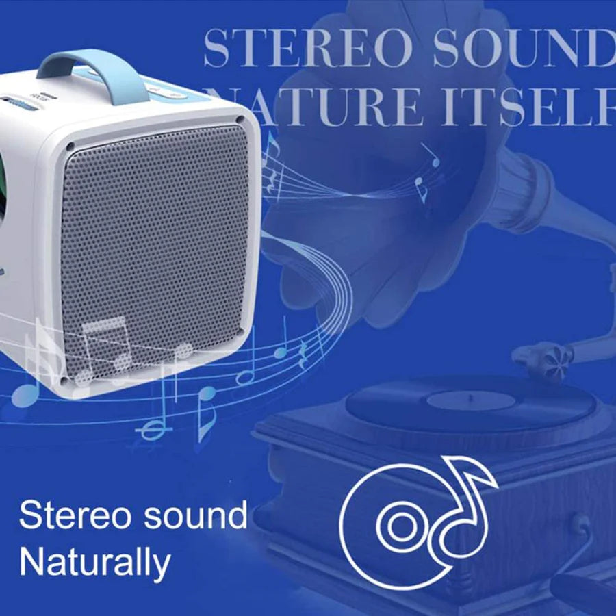 Portable HD Projector – Home Cinema &amp; Outdoor Entertainment (Perfect for Kids and Family) Shop N Cart
