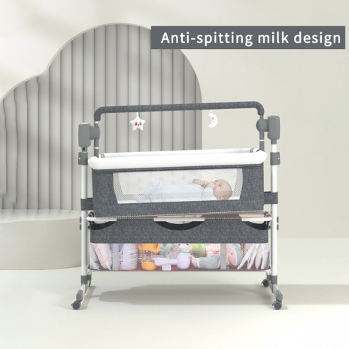 Baby Electric Bed Basket Cradle | Foldable & Portable Sleeping Cot Shop N Cart