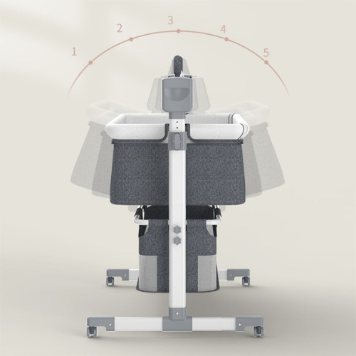 Baby Electric Cradle front view for UAE parents