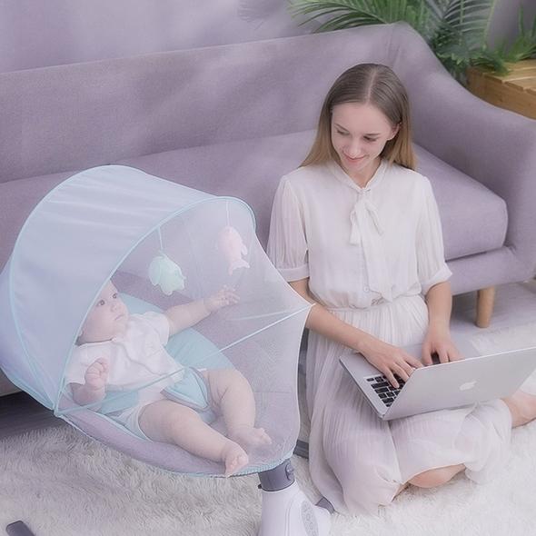 Baby Electric Swing Chair Ultimate Comfort & Safety for Your Little One Shop N Cart
